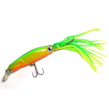 Load image into Gallery viewer, Plastic squid Lure -Trolling  -  18cm total length including skirt
