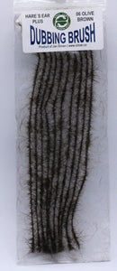 Dubbing brushes Hares Ear