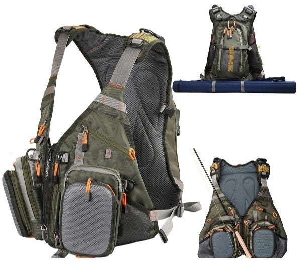 Fishing vest -Pack Vest