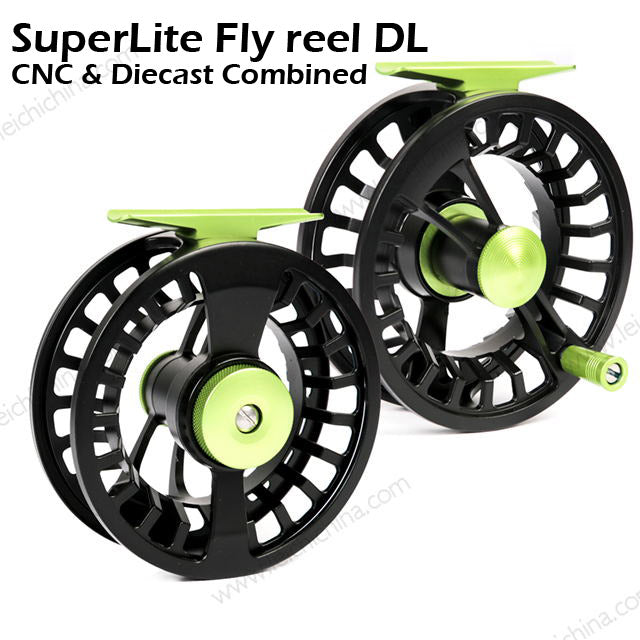 DL - CNC-Die cast combination Fly reel